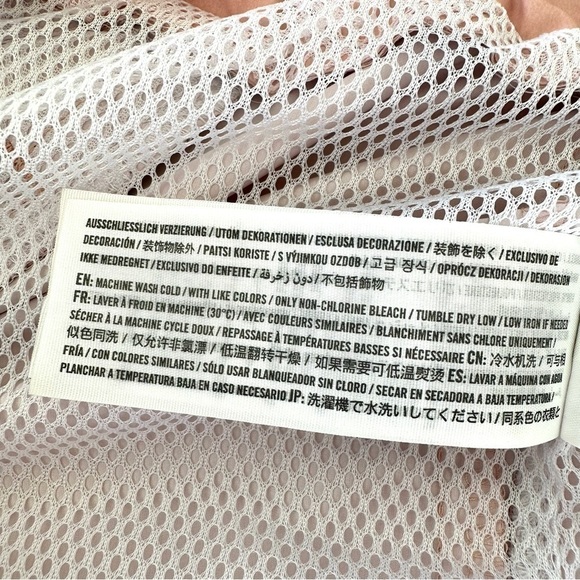 Hollister windbreaker jacket, dolman sleeves, oversized fit, high-low hem - Picture 15 of 15